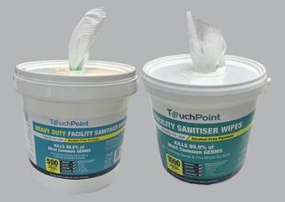TOUCH POINT FACILITY SANITISING WIPES HD BUCKET OF 500