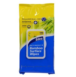 EDCO BACTI-PROTECT BAMBOO SURFACE WIPES 110PK