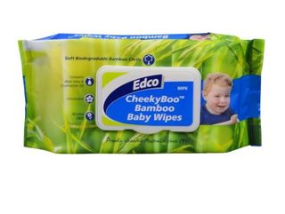 EDCO CHEEKY BAMBOO BABY WIPES 80PK