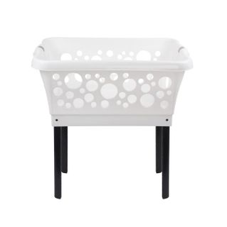 WHITE MAGIC LAUNDARY BASKET- WHITE