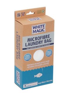 WHITE MAGIC MICROFIBRE LAUNDARY BAG