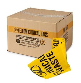 YELLOW CLINICAL WASTE 240LT