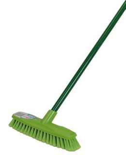 SABCO JIFFY BROOM WITH HANDLE