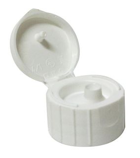 DOMINANT CAP FLIP TOP WHITE 3MM ORIFICE