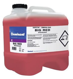 DOMINANT BIG RED DISINFECTANT 15L DRUM