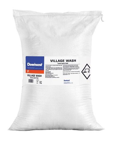 DOMINANT VILLAGE WASH POWDER 15KG BAG