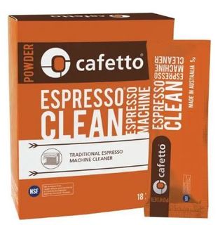 CAFETTO ESPRESSO CLEAN SACHET 18x5G BOX