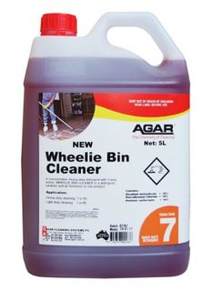 AGAR WHEELIE BIN CLEANER 5LT