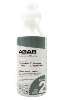 AGAR SPRAY N WIPE SPRAY BOTTLE 500ML