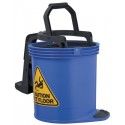 OATES DURACLEAN MARK II PLASTIC ROLLER WRINGER BUCKETS 15LT BLUE 165431