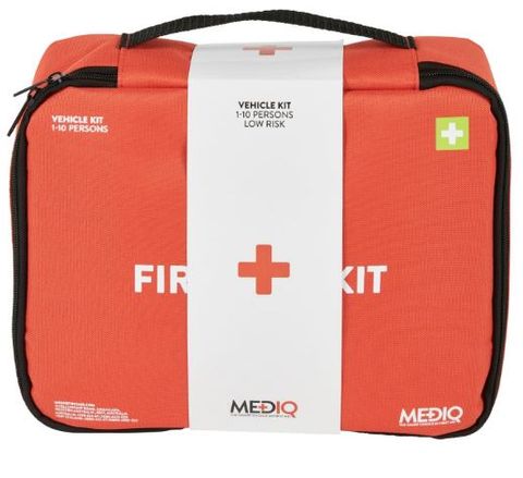 MEDIQ ESSENTIAL FIRST AID KIT VEHICLE IN SOFT PACK