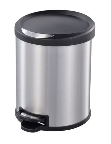 EDCO STAINLESS STEEL PEDAL BIN 5L