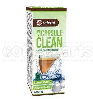 CAFETTO ECO CAPSULE CLEAN 6 X BOX