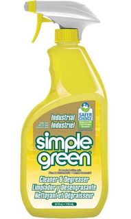 SIMPLE GREEN LEMON INDUSTRIAL CLEANER, DEGREASER, DEODORISER TRIGGER 710ML