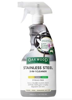 OAKWOOD STAINLESS STEEL 3 IN 1 CLEANER 500ML