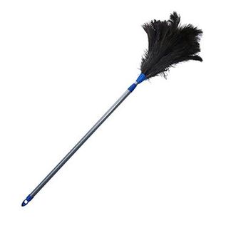 2 PIECE HEAVY DUTY PLASTIC EXTENSION OSTRICH FEATHER DUSTER