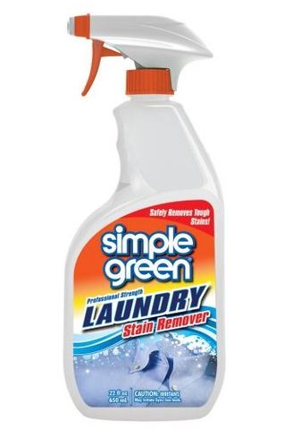 SIMPLE GREEN PRE-WASH LAUNDRY STAIN REMOVER TRIGGER SPRAY RTU 650ML