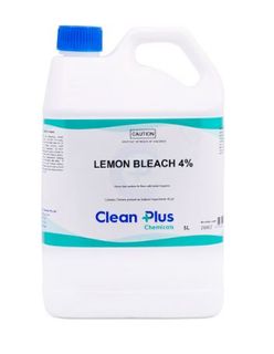CLEAN PLUS LEMON BLEACH 4% 5L