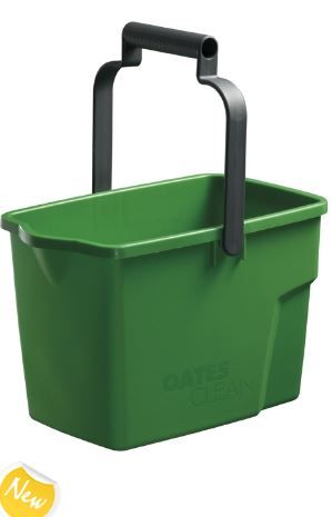 OATES GENERAL PURPOSE BUCKET PLASTIC 9LT GREEN 165747