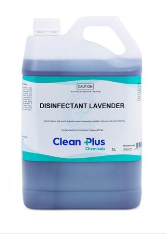 CLEAN PLUS DISINFECTANT LAVENDER 5L