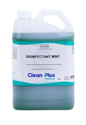CLEAN PLUS DISINFECTANT MINT 5L