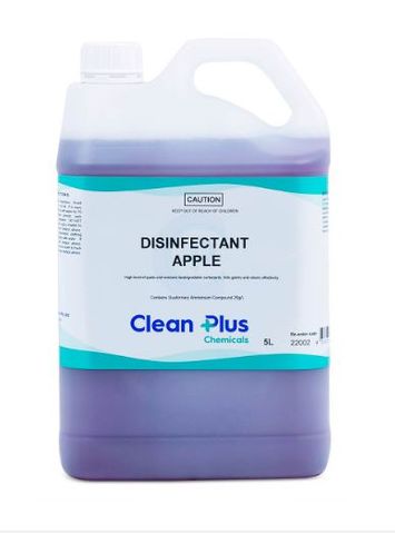 CLEAN PLUS DISINFECTANT APPLE 20L