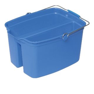 OATES DIVIDED PAIL BUCKET PLASTIC 18LT 165517