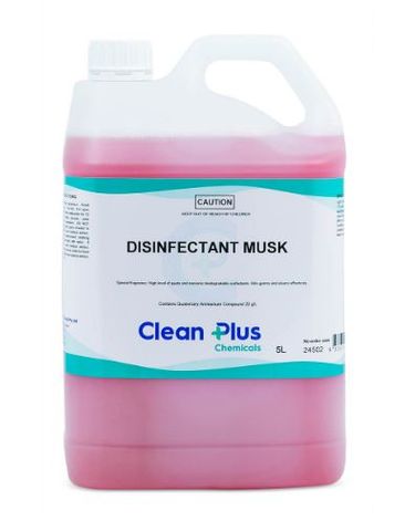 CLEAN PLUS DISINFECTANT MUSK 5L