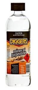 DIGGERS MINERAL TURPENTINE DIG 1 LT