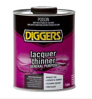 DIGGERS THINNERS LACQUER DIG 1 LT