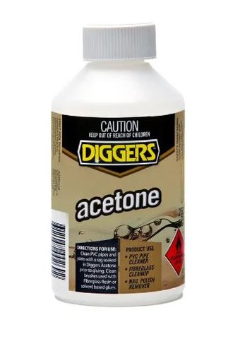 DIGGERS ACETONE DIG 250 ML