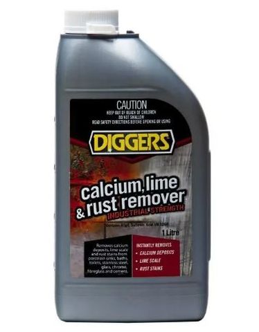 DIGGERS CALCIUM LIME RUST REMOVER DIG 1 LT