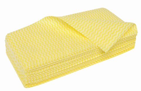 EDCO MERRIWIPE HEAVY DUTY WIPES 20PK YELLOW (2X5 10)