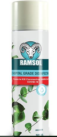 RAMSOL RS7 HOSPITAL GRADE WATER BASED DISINFECTANT SPRAY 500g