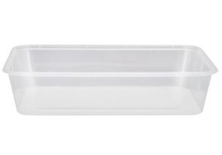 CHANROL CLEAR RECTANGULAR CONTAINER 50PK