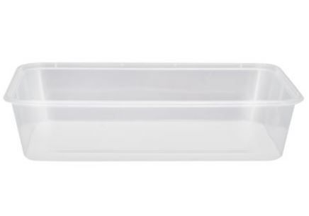 CHANROL CLEAR RECTANGULAR CONTAINER 50PK