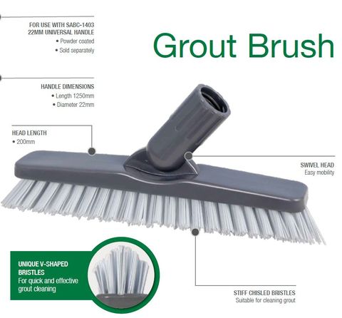 SABCO GROUT BRUSH HEAD ONLY