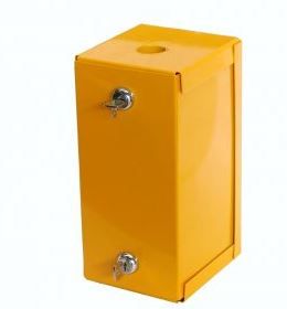 LOCKABLE STEEL SHARPS CONTAINER