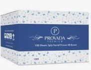 PROVADA FACIAL TISSUE 2PLY 100 SHEETS