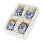 Chinoiserie Monkey Ginger Jar Ornaments Box of 4