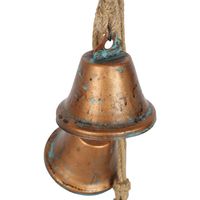 Clang Hanging Set of 3 Bells Bronze