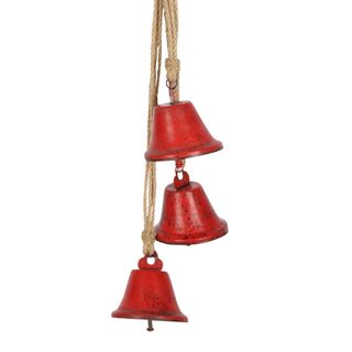 Clang Hanging Set of 3 Bells Red