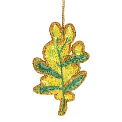 Golden Wattle Hanging Tree Decoration