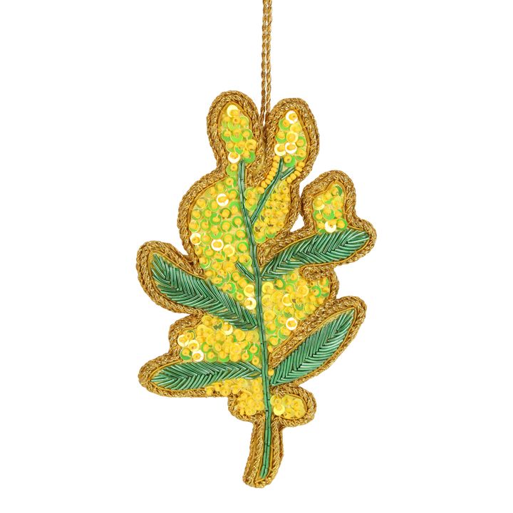 Golden Wattle Hanging Tree Decoration