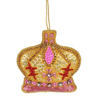 Coronation Crown Hanging Tree Decoration