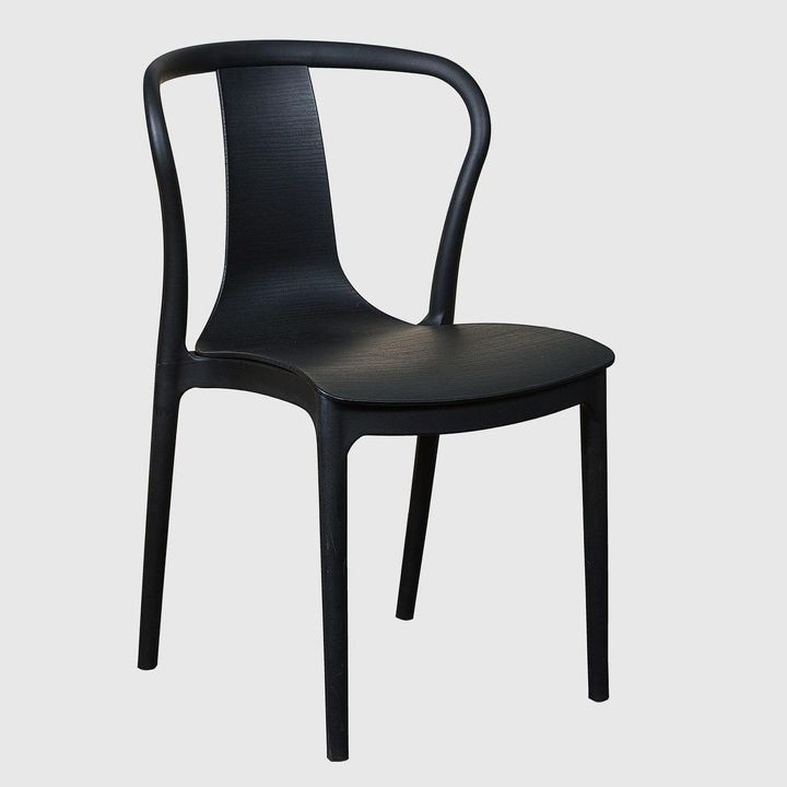 Conrad Dining Chair All Weather Black -Outdoor
