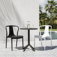 Conrad Dining Chair All Weather White -Outdoor