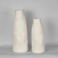Tuba Ceramic Vase Tall White