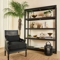 Shelf 150x45x200 Black