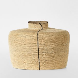 Hunch Woven Vase Natural